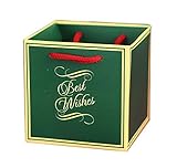 20装飾クリエイティブクリスマスギフトボックス、ダークグリーン