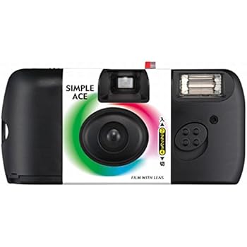 FUJIFILM フジカラーレンズ付フィルム 写ルンです スタンダードタイプ シンプルエース 27枚撮り LF S-ACE NP FL 27SH 1