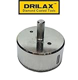 Drilax™ 2-1/2" Diamond Drill Bit Hole Saw for Ceramic, Porcelain Tiles, Glass, Fish Tanks, Marble, G
