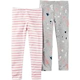 カーターズ Carter's/ 2-パック ストレッチ レギンス グレー ボトムスレギンス 6歳【並行輸入】