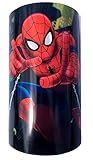 スパイダーマンベッドルーム – Spiderman color-changing Flameless Candle with 7カラーサイクルプラスちらつきキャンドルライト効果、複数のテーマ、Flam