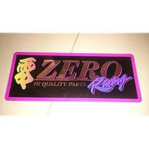 Amazon | 当時物 レーシングサービス零 ステッカー ZERO ゼロ