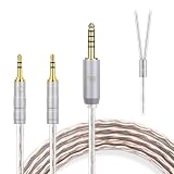 okcsc JBX ヘッドホンケーブル 両端2.5mm リケーブル イヤホン・ヘッドホン用 Sol Republic用 V8・V10・ V12・X3に適合 OFC 4芯 長さ2.0m 4.4mm