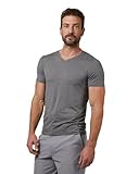 32 DEGREES メンズ クール 速乾 アクティブ ベーシック Vネック Tシャツ US サイズ: Large カラー: グレー