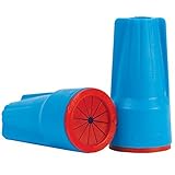 Medium Aqua and Red Waterproof Wire Connectors (100-Pack)-DryConn [並行輸入品]