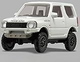 【スペリアホワイト】1/64PLUS アピオ ジムニー JB23