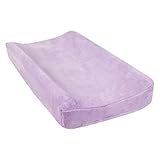Trend Lab Lavendula Plush Changing Pad Cover Purple [並行輸入品]