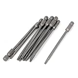 uxcell T10　トルクスドライバービット　10個 2.7mm x 6.3mm x 100mm