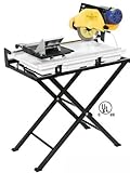 60020SQ 24-Inch Dual Speed Tile Saw with Water Pump and Folding Stand [並行輸入品]
