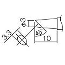 Amazon.co.jp: 白光(HAKKO) コテサキ/3BCガタ(Z)メン T12BCF3Z : DIY