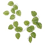 Dovewill 全7種類選べる　人工ヴァイン　ハンギングつる　ツタ植物　ぶら下げ　植物の葉　フェンス　窓　壁の装飾　誕生日　結婚式　パーティー　バレンタインデー アクセサリー - 7