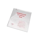 Allegro Industries 2000 Respirator Storage Bag with Zipper, 14 x 16, Large by Allegro Industries