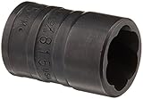 SK Hand Tool 815 15mm Standard Drive Socket Turbo, 3/8-Inch [並行輸入品]