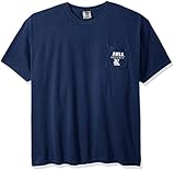 NCAA Rice Owls野球フレーム半袖ポケットTシャツ、XXL、True Navy