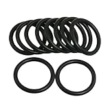 uxcell　ニトリルゴムOリング　ニトリルゴム（NBR）　フォークシール　のグロメット　柔軟　Oリングガスケット