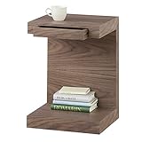 サイドテーブル ( ラウル ) 正方形 木製 ( ウォールナット ) JST-443