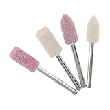 Fenteer 研削工具　4本セット　研磨ホイール　3mmシャンク　セラミックス　研削ヘッド　