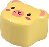 不二貿易 アニマルスツール 熊 イエロー 91263