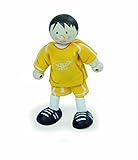 Budkins Goal Keeper Toy Figure Yellow [並行輸入品]