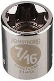 Armstrong 11-414 3/8-Inch Drive 8 Point Standard Socket, 7/16-Inch [並行輸入品]