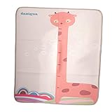 D DOLITY 全２サイズ４色　ベビー　おむつ取替えマット　おむつ交換マット　シート　変更マット　通気性 - キリン, 70x80cm