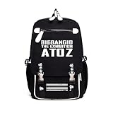 韓流グッズ BIGBANG MADE 10周年記念 ビッグバンA TO Z VIP GD TOP SOL VI D-LITE ファッション 可愛 バッグ リュックサック (ブラック)