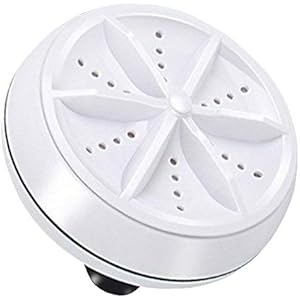 超音波ターボ洗濯機ポータブルトラベルウォッシャー気泡と回転ミニ洗濯機