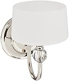 Progress Lighting P7049-104WB Fortune Collection 1-Light Wall Bracket Polished Nickel [並行輸入品]