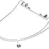 TOTO THU9152#11 S400 Elongated Lid Assembly, Colonial White by Toto