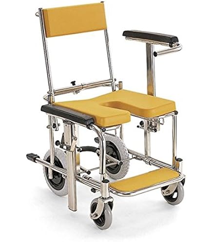 Amazon | 【非課税】カワムラサイクル シャワー用車いす シート高さ