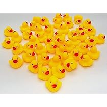 Amazon.co.jp: イマイ すくい用 笛付きミニアヒル（黄） 50個