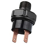 SONONIA ブラック　エア　ライド　コンプレッサー　圧力スイッチ　コントロール　1/4インチNPTコネクタ　全5サイズ - 90〜120PSI
