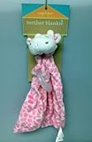 Angel Dear Teether Blankie, Pink Giraffe by Angel Dear [並行輸入品]
