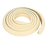 uxcell コーナーガード・クッション　ケガ防止　防滑　泡表　端角パッド　カバー　プロテクター　オフホワイト