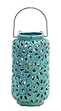Benzara 76307 Bright Contemporary Styled Ceramic Lantern by Benzara