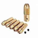 7 ピース/セット 0.5 ? 3 ミリメートル小型電気ドリル ビット コレット マイクロ ツイスト ドリル チャック セット