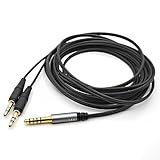 Earmax 4.4mm - デュアル3.5mmケーブル 10フィート ATH-GL3 ATH-GDL3 ゲーミングヘッドフォン対応