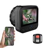 VBESTLIFE 4K 望遠鏡電子接眼レンズ、8MP センサー 2.8 インチ HD スクリーンデジタル接眼レンズカメラ、リモコン付き、23mm から 60mm 用