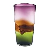 Design Toscano Bimisi Glass Vase, 14' [並行輸入品]