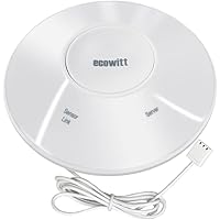 Ecowitt GW2000 Wi-Fi Hub for Wittboy Weather Station, with Built-in on Board Barometer and Thermometer/Hygrometer Sensor, Sup