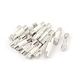 uxcell ヒューズ　RO15 RT18 RT14　セラミック　円筒管　10A 380V　10x38mm　20個入り