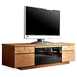 タンスのゲン 【完成品】 日本製 テレビ台 幅150cm 無垢材使用 ZEUS -ゼウス- 大川家具 国産 木製 150 テレビボード TV台 アルダー 36800002 AD