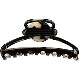 アレクサンドル ドゥ パリ ALEXANDRE DE PARIS ヘアクリップ ACCM-17417-03 ヘアアクセサリー レディース 髪留め プレゼント ギフト アレックス alex シンプル ブラック 黒 ベージュ 髪飾り 結婚式 ヘアアクセ 
