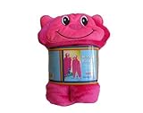 Northpoint Bear Buddy Hooded Blanket (Berry) [並行輸入品]