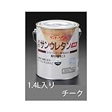 エスコ １．４Ｌ速乾水性 木部用ニス チーク EA942EL-24 [その他]