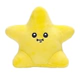 ぽてたま ぬいぐるみ, 流れ星デザイン, イエロー [並行輸入品]