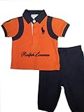 ラルフローレンの子供服　POLO　RALPHLAWREN　男の子ツーピースセット　６ヶ月用　７０ｃｍ [並行輸入品]