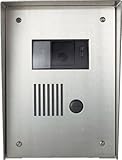 Aiphone KA-FSH Vandal- and Weather-Resistant Stainless Steel Housing for KA-DAR, KB-DAR, and KC-DAR 