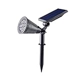 GOODGOODS LED ソーラーライト 7色 ガーデンライト 3W 屋外 ソーラー式 庭園灯 防水 【一年保証】 TY-3W
