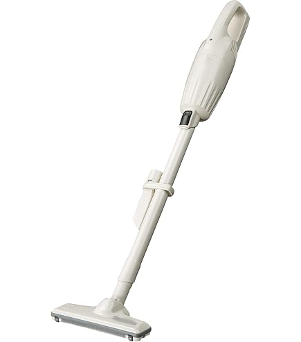 Amazon | 充電式クリーナ、10.8V、2Ah、レッド、バッテリ内蔵式、充電